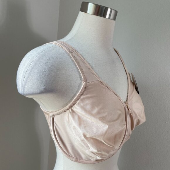 NEW Wacoal Womens 36H Full Coverage Bra Beige Underwire - Picture 2 of 8